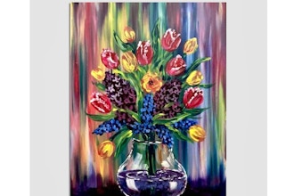 Paint Nite: Rainbow Bouquet